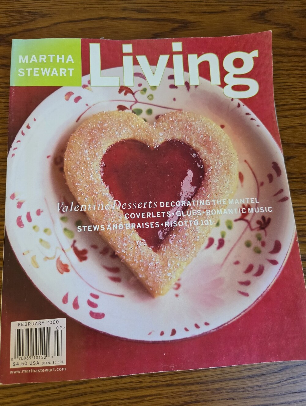 Martha Stewart Living Magazine, February 2000.